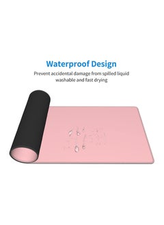 Generic Pink Mouse Pad ,Large Gaming Mouse Pad , 14 Lighting Modes ,80 CM x 30 CM  - Image 3