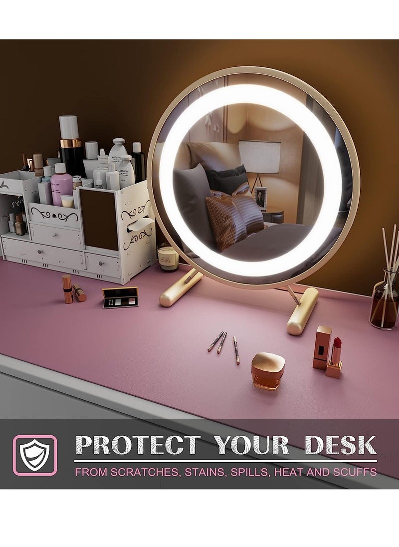 Generic - Pink Mouse Pad ,Large Gaming Mouse Pad , 14 Lighting Modes ,80 CM x 30 CM - Image 1