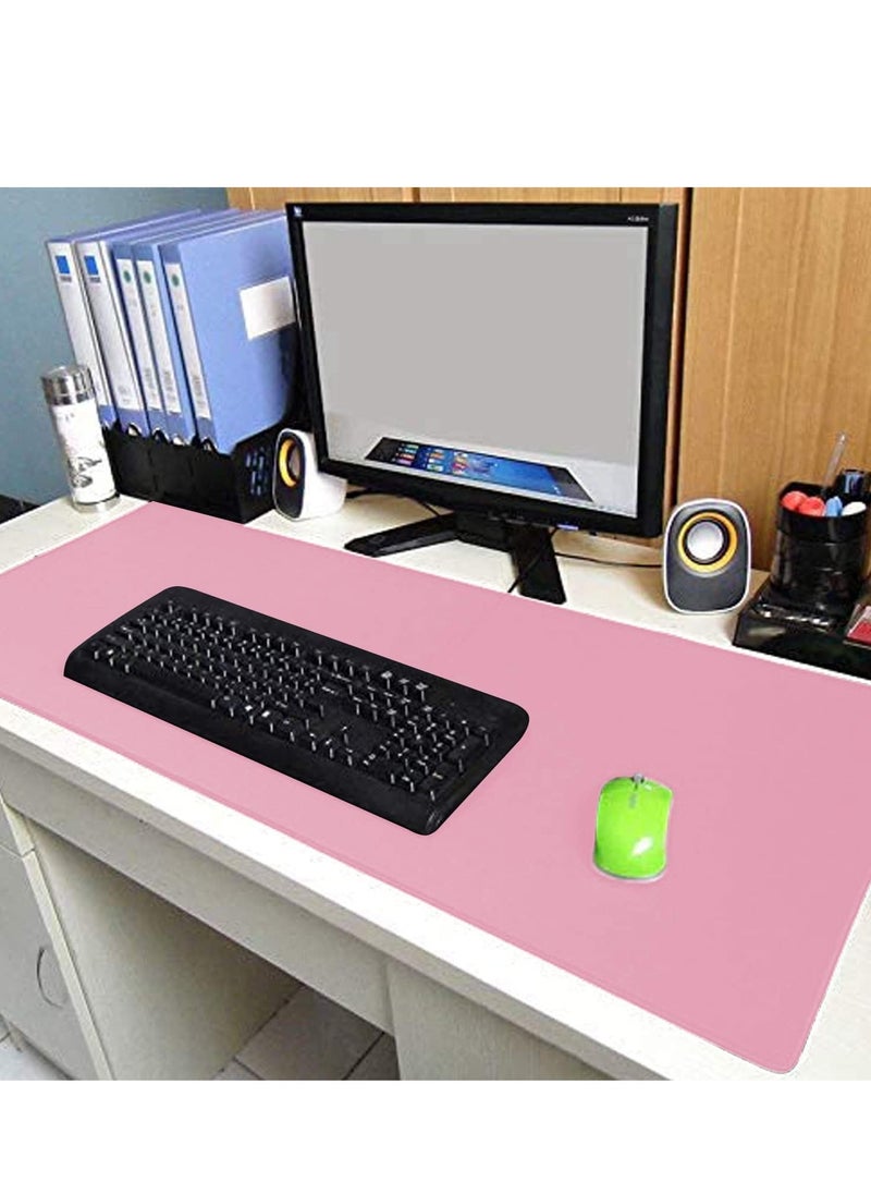 Generic - Pink Mouse Pad ,Large Gaming Mouse Pad , 14 Lighting Modes ,80 CM x 30 CM - Image 1