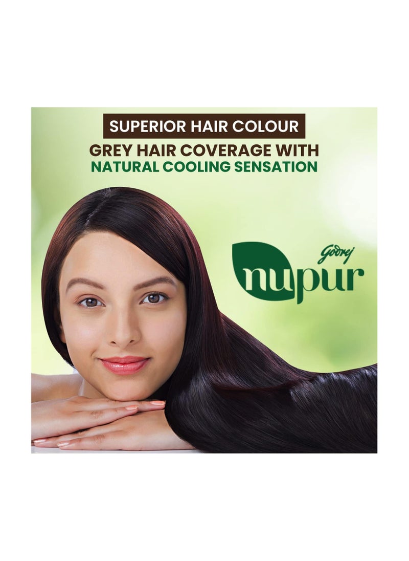 Godrej Godrej Nupur Henna 100% Pure Henna 25% Extra 500g  - Image 4