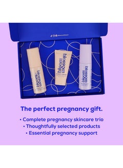Bloom and Blossom Bloom & Blossom - You've Got This Mama, Pregnancy Gift Set, 3-Piece Self-Care Kit for Expecting & New Moms with Stretch Mark Oil, Foot Spray Multi-Tasking Balm - Thoughtful Baby Shower & New Mom Gift  - Image 4