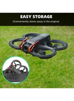 VKL Avata 2 Bumper Guards Accessories, Propeller Guard Protector Gimbal Protective Anti-Collision Ring Cover for DJI Avata 2 Fly More Combo Accessories grey  - Image 3
