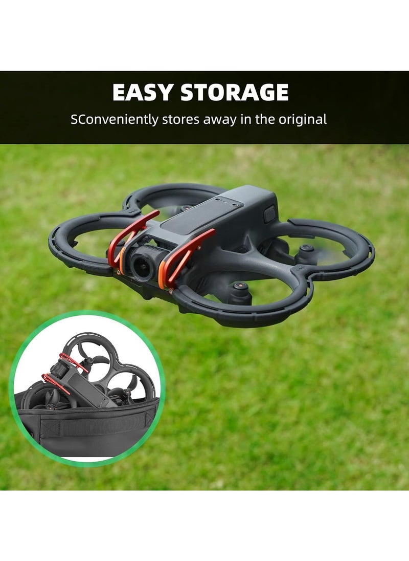 VKL Avata 2 Bumper Guards Accessories, Propeller Guard Protector Gimbal Protective Anti-Collision Ring Cover for DJI Avata 2 Fly More Combo Accessories grey  - Image 3