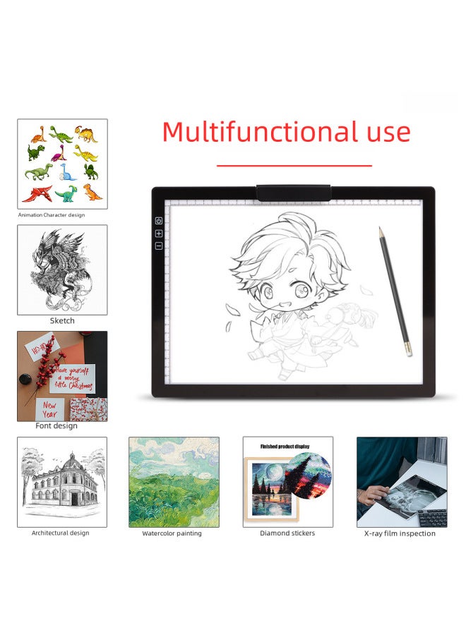 A4a3 Rechargeable Copying Desk Children's Drawing Board Art Students Special Sketch Drawing Board Sketch Board Drawing Copy Board - Image 4