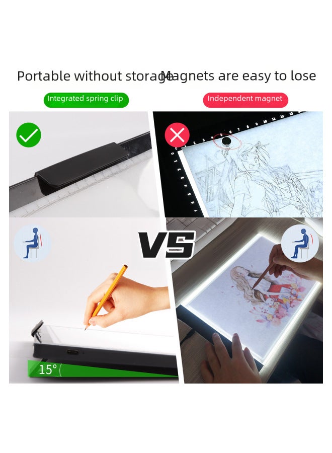 A4a3 Rechargeable Copying Desk Children's Drawing Board Art Students Special Sketch Drawing Board Sketch Board Drawing Copy Board - Image 2