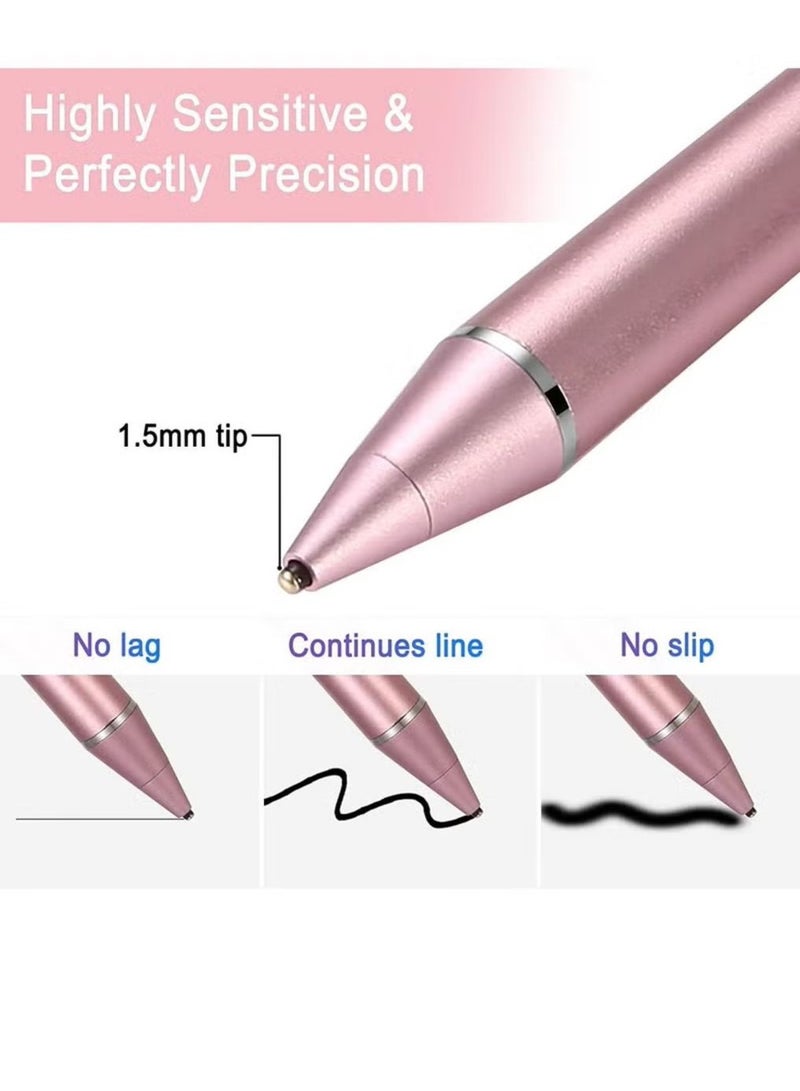 Active Stylus Pens for Touch Screens, Digital Stylish Pen Pencil Rechargeable Compatible with Most Capacitive Touch Screens - Image 2