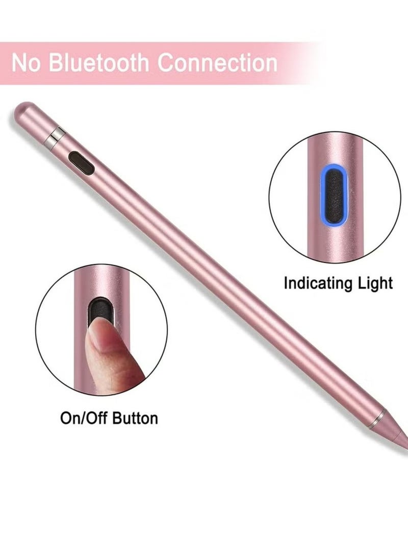 Active Stylus Pens for Touch Screens, Digital Stylish Pen Pencil Rechargeable Compatible with Most Capacitive Touch Screens - Image 3