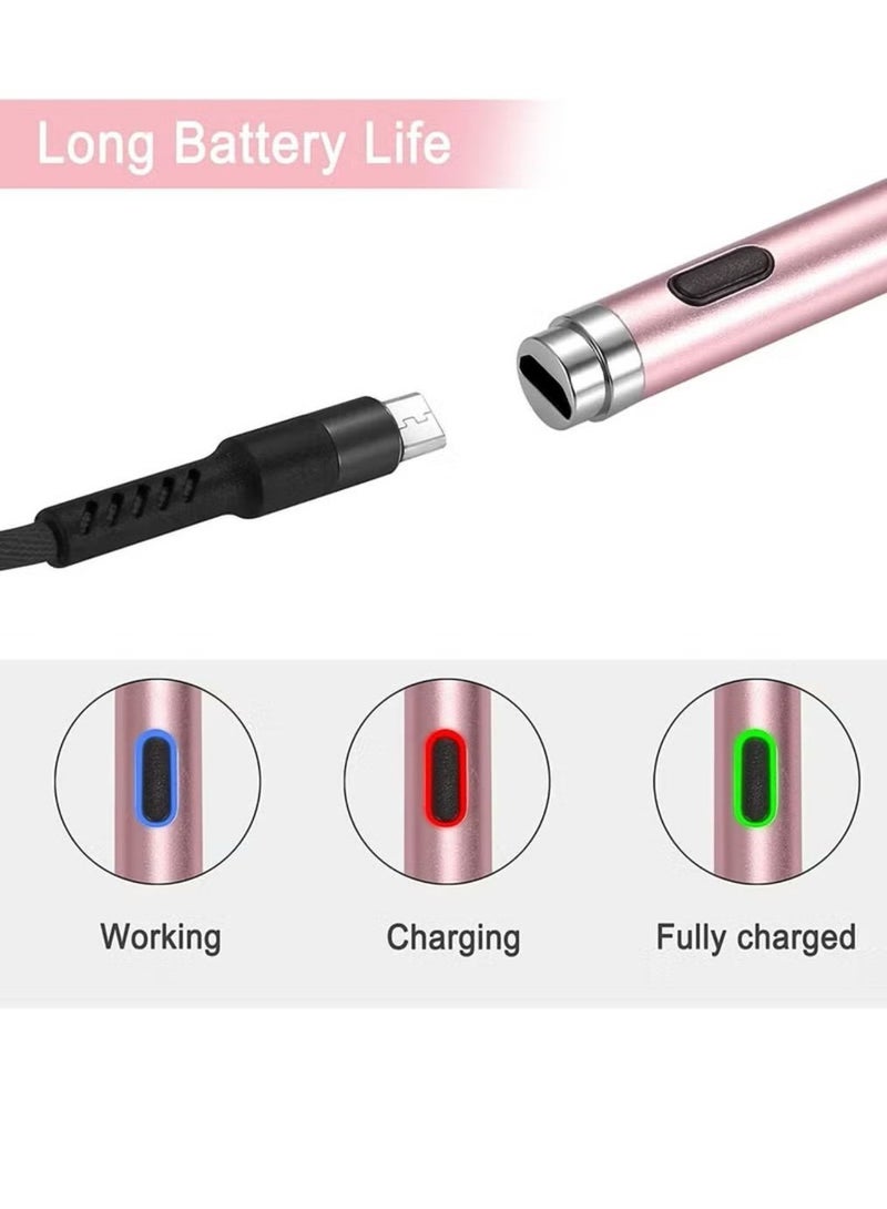 Active Stylus Pens for Touch Screens, Digital Stylish Pen Pencil Rechargeable Compatible with Most Capacitive Touch Screens - Image 4