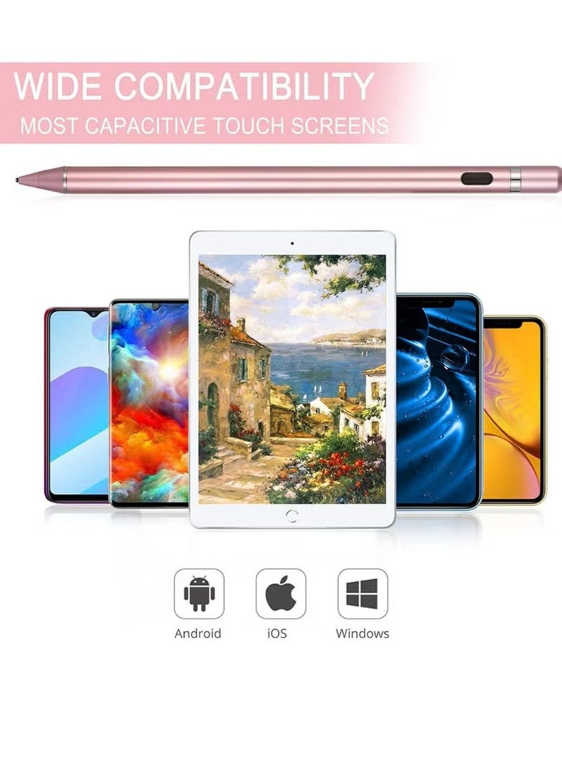Active Stylus Pens for Touch Screens, Digital Stylish Pen Pencil Rechargeable Compatible with Most Capacitive Touch Screens - Image 5