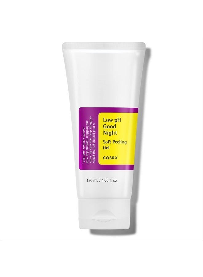 COSRX Low pH Good Night Soft Peeling Gel | Mildly Exfoliating PHA | Skincare For Sensitive Skin With Natural Cellulose, Radiating, Cleansing 4.05 Fl Oz (Pack of 1)None - Image 1