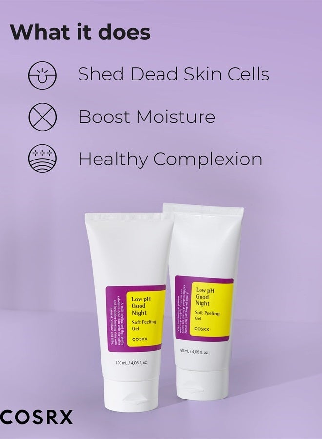 COSRX Low pH Good Night Soft Peeling Gel | Mildly Exfoliating PHA | Skincare For Sensitive Skin With Natural Cellulose, Radiating, Cleansing 4.05 Fl Oz (Pack of 1)None - Image 3