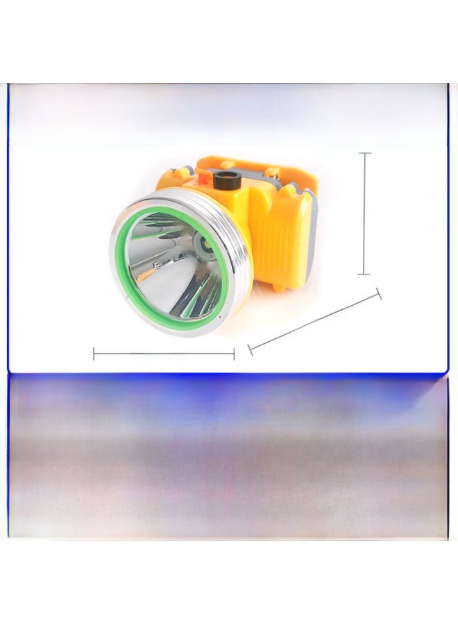 Generic Decorative Lighting/headlamp Headset Flashlight/headlamp Headset Flashlight-Color:5 205 300W Double Electricity 6cm Strong Light 8-10 Hours  - Image 1