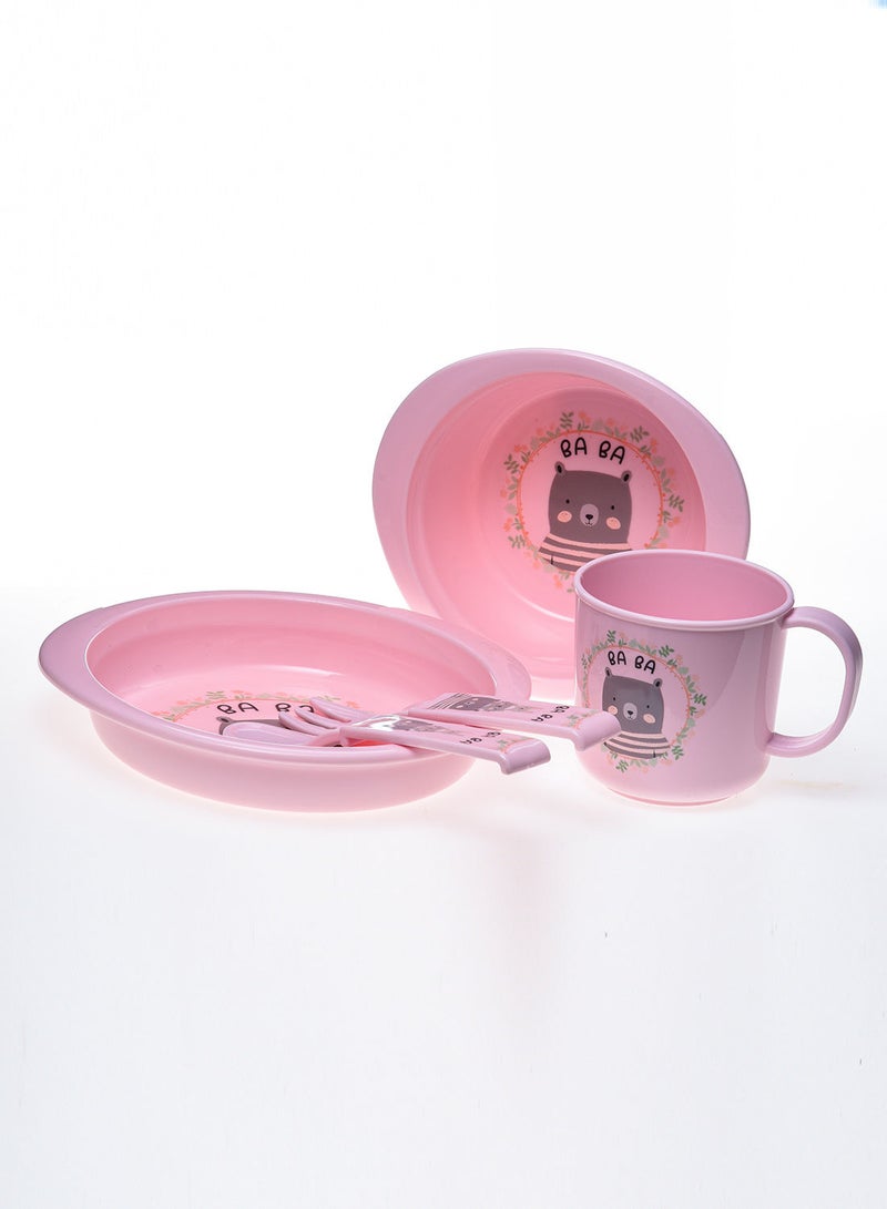 Nanny feeding set pink. - Image 3