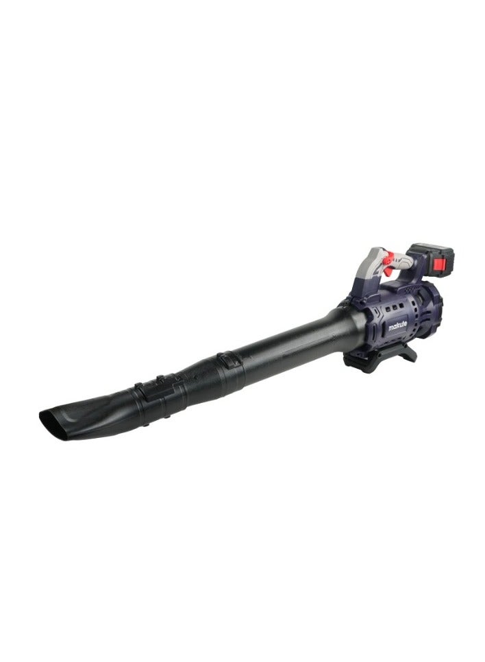 makute Cordless Blower for Yard and Indoor Cleaning: 20V Brushless Motor, Dual Batteries CPB008-2BL  - Image 2