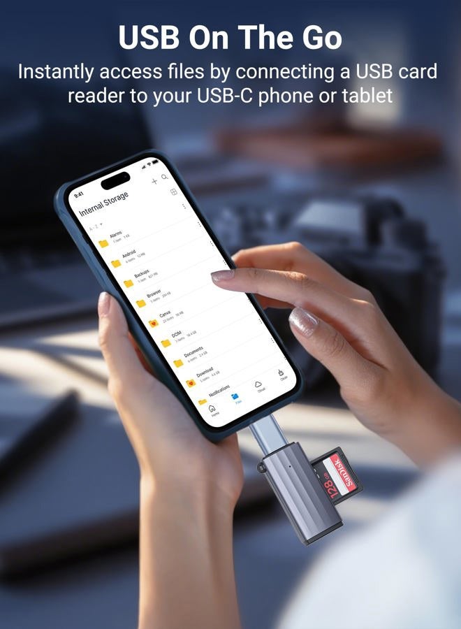 Syntech USB C to USB Adapter Pack of 2 USB C Male to USB3 Female Adapter Compatible with iPhone 15 Pro Max iMac iPad Pro 2021 MacBook Pro Air 2020 and Other Type C or Thunderbolt 3 Devices Blue - Image 5