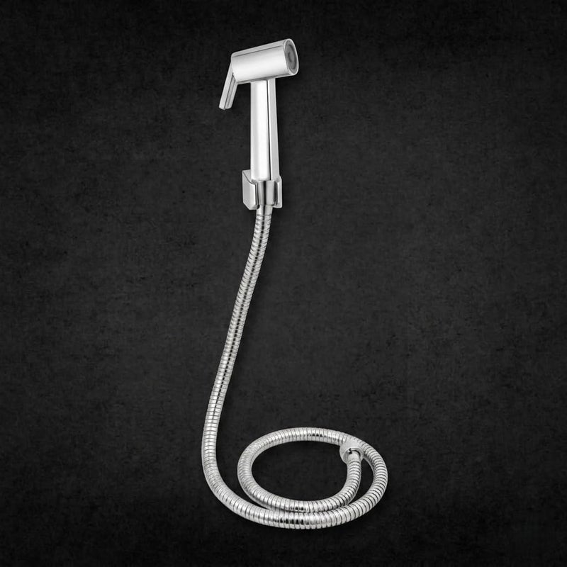 Johnson Bathrooms Platina Health Faucet with 1 Metre Stainless Steel (SS304) Hose Pipe & Wall Hook| ABS Premium Jet Spray for Toilet | 1 Yr Warranty (S1648CAMZ - Chrome Colour) - Image 5