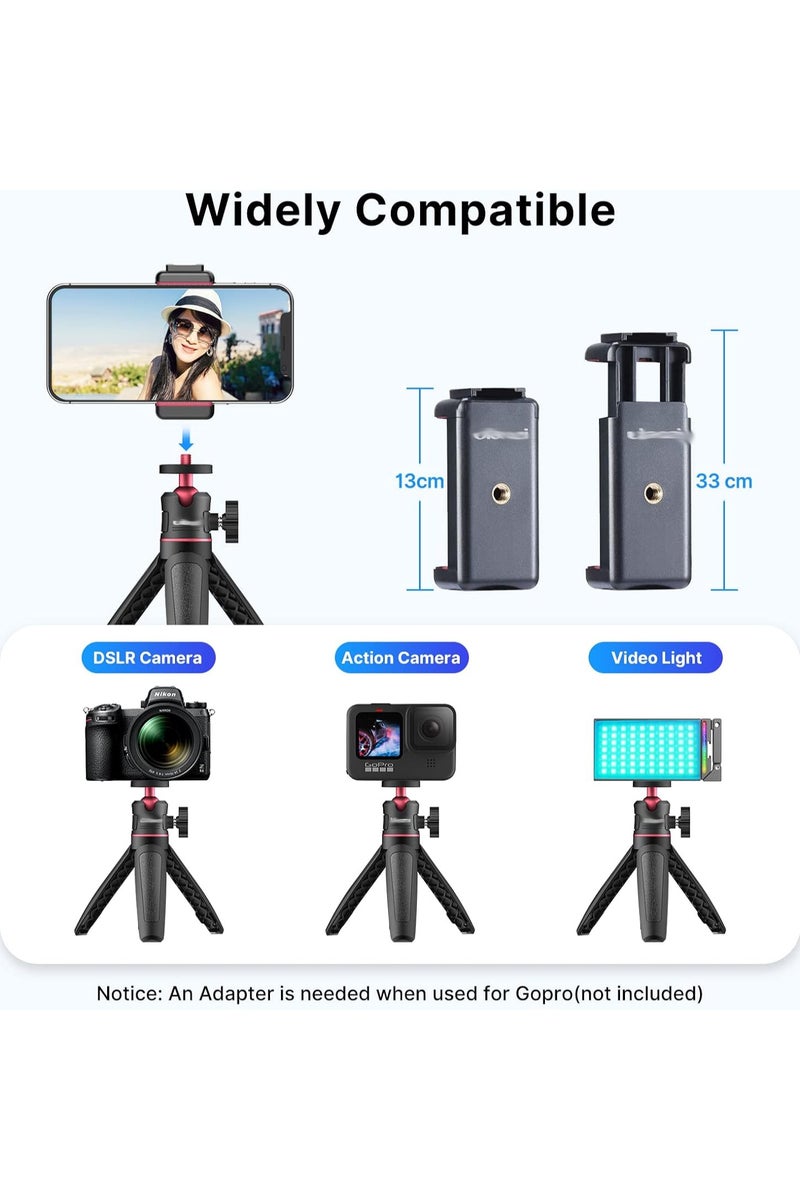 Extension Pole Tripod, Mini Selfie Stick Tripod Stand Handle Grip for Webcam Smartphone Canon G7X Mark III Sony ZV-1 RX100 VII A6400 A6600 Cameras Vlogging  - Image 4