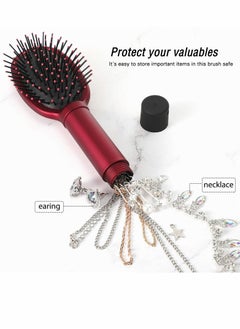 Y&D Diversion Safe Hair Brush to Hide Money Key Jewelry Hidden with Discreet Secret Removable Lid for Travel or Home Security  - Image 2