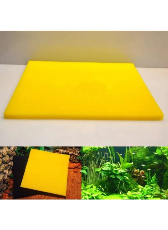 Yellow Sponge 50x50x4 – Medium & Large - Image 1