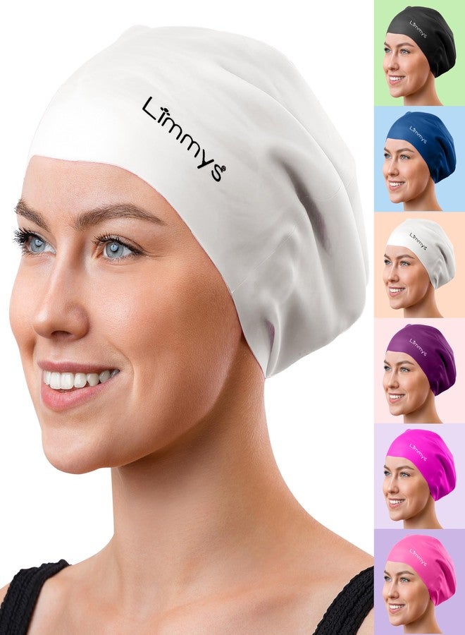 Limmys Premium Swimming Cap for Men & Women - Soft Silicone Swimming Cap for Adults - Comfortable, Streamlined Fit, Chlorine Resistant, Hypoallergenic, Swimming Cap for Training & Leisure - Image 1