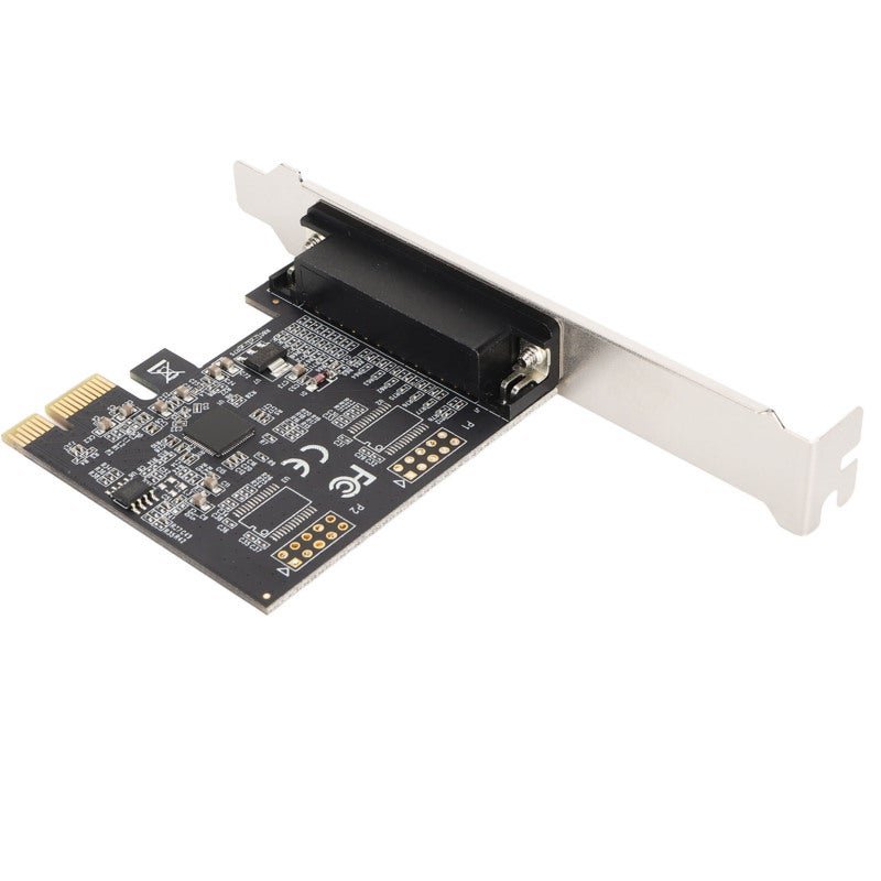 بطاقة متوازية بمنفذ PCI Express واحد ودبوس DB25 بمعيار IEEE 1284 وبروتوكولات SPP وEPP وECP - سرعة 2.5 ميجابت في الثانية PCIe X1 وحدة تحكم LPT لتوسعة أجهزة سطح المكتب لأنظمة ويندوز ولينكس - Image 5
