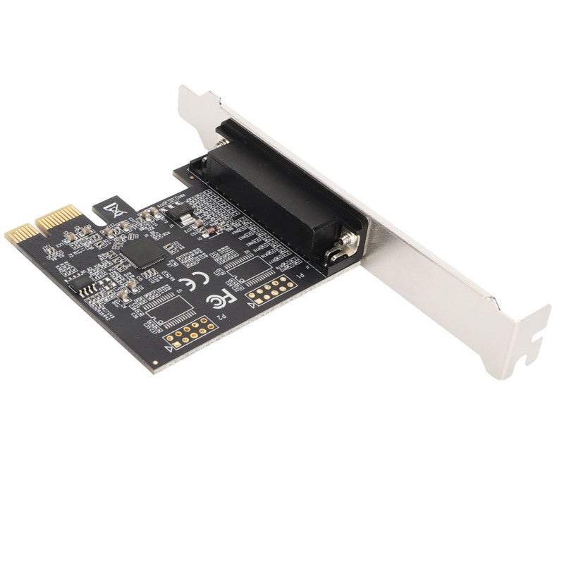 بطاقة متوازية بمنفذ PCI Express واحد ودبوس DB25 بمعيار IEEE 1284 وبروتوكولات SPP وEPP وECP - سرعة 2.5 ميجابت في الثانية PCIe X1 وحدة تحكم LPT لتوسعة أجهزة سطح المكتب لأنظمة ويندوز ولينكس - Image 4