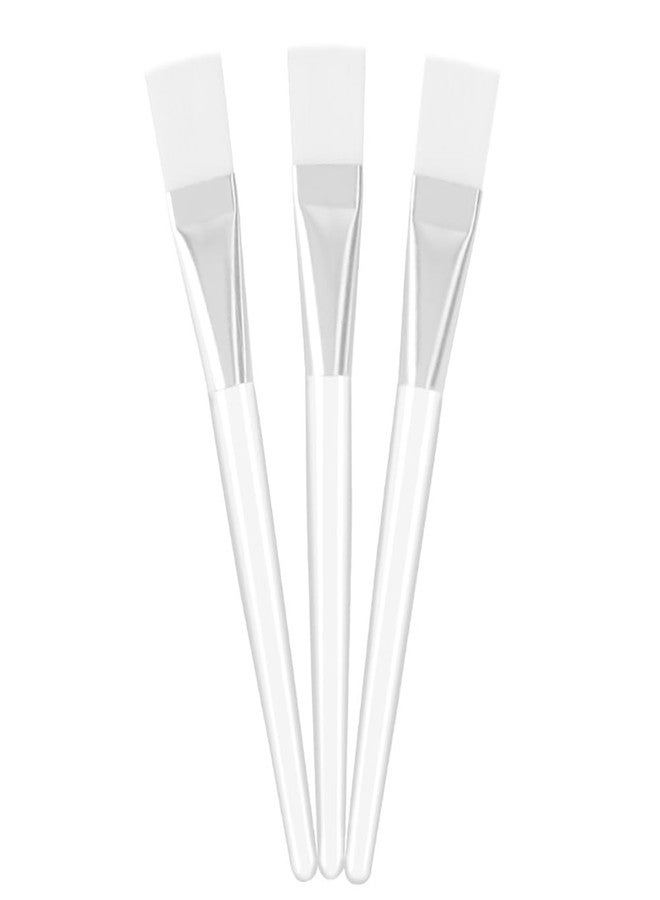 Aternal 3PCS Face Mask Brush Set - Soft Silicone Applicator Brushes for Clay Masks, Serums, and Facial Packs - Reusable Cosmetic Tools for Skincare & Makeup Application - Image 1