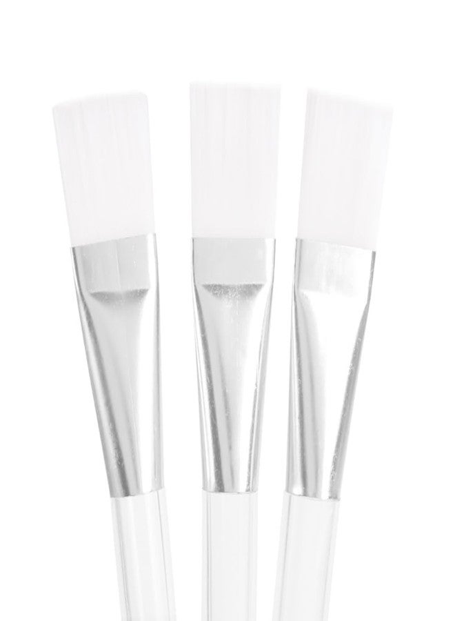 Aternal 3PCS Face Mask Brush Set - Soft Silicone Applicator Brushes for Clay Masks, Serums, and Facial Packs - Reusable Cosmetic Tools for Skincare & Makeup Application - Image 3