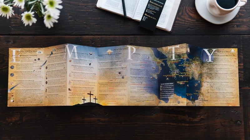 Casket Empty New Testament Bible Timeline by David L. Palmer - Image 4