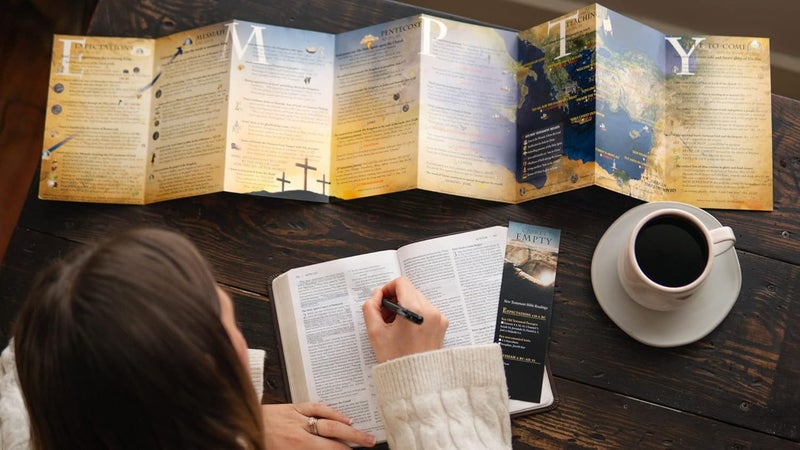 Casket Empty New Testament Bible Timeline by David L. Palmer - Image 2