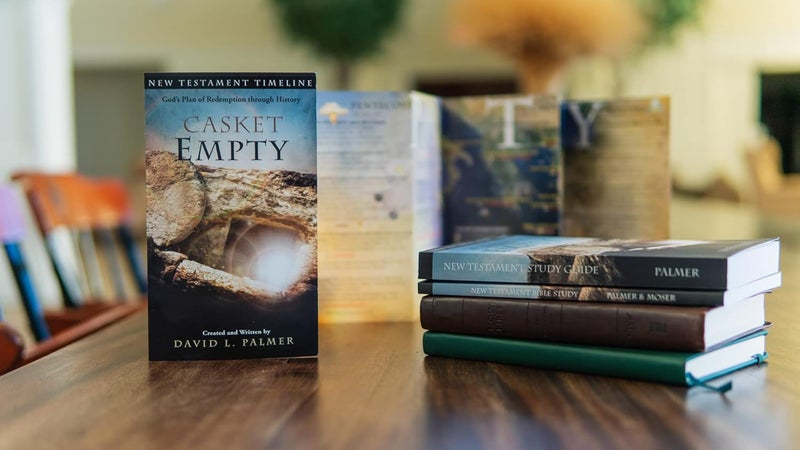 Casket Empty New Testament Bible Timeline by David L. Palmer - Image 1