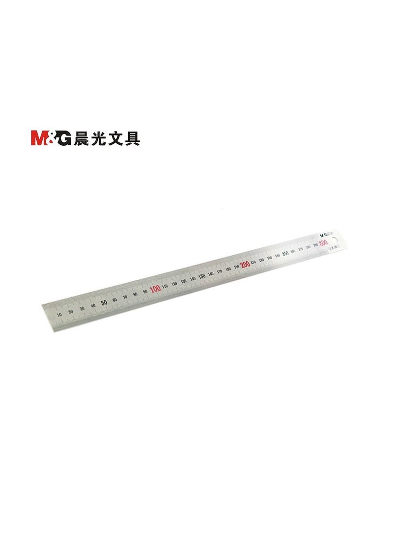M&G Chenguang 300mm steel ruler 30cm stainless steel - No:ARL96120 - Image 1