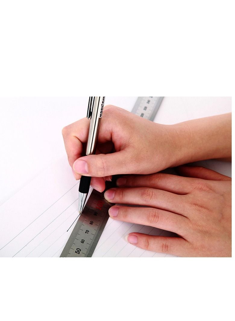 M&G Chenguang 300mm steel ruler 30cm stainless steel - No:ARL96120 - Image 5