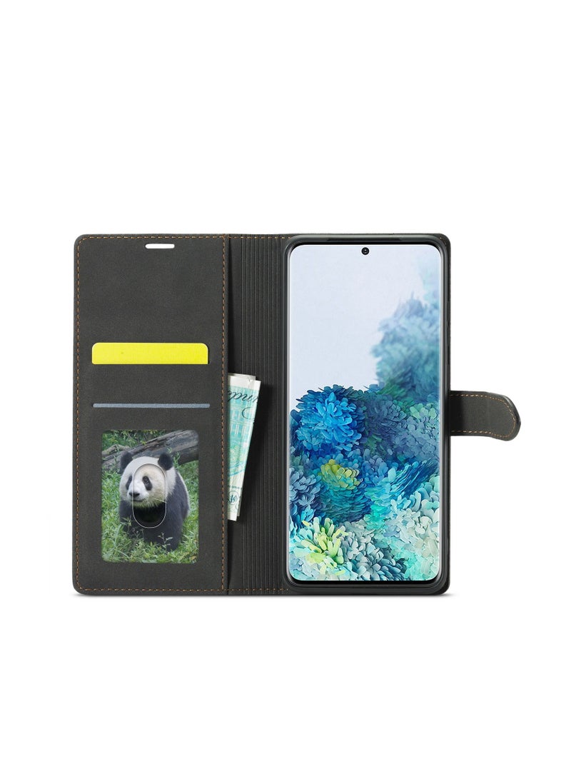 Suteni Flip Cover Leather Protective Case for Samsung Mobile Phone - Image 2