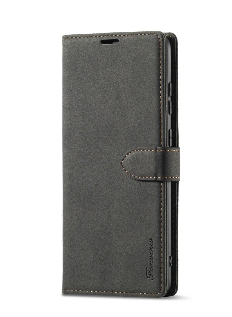 Suteni Flip Cover Leather Protective Case for Samsung Mobile Phone - Image 1