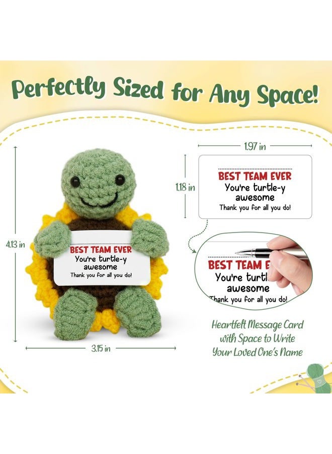 OASSIE Mint Turtle - Team Gift Crochet - Image 3