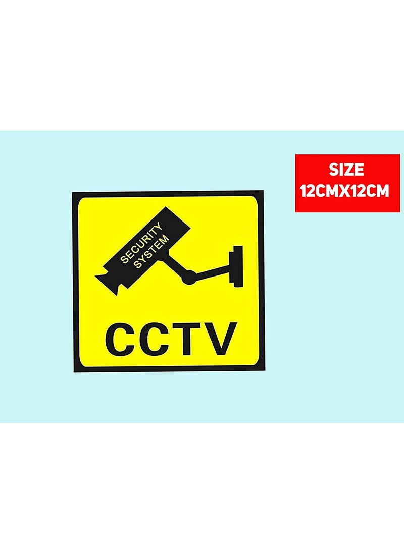 Generic Information Signboard Adhesive Sticker For Video surveillance systems  - Image 3