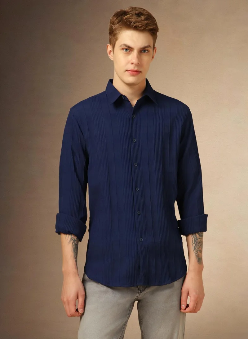 Dennis Lingo Navy Shirt For Men For Men