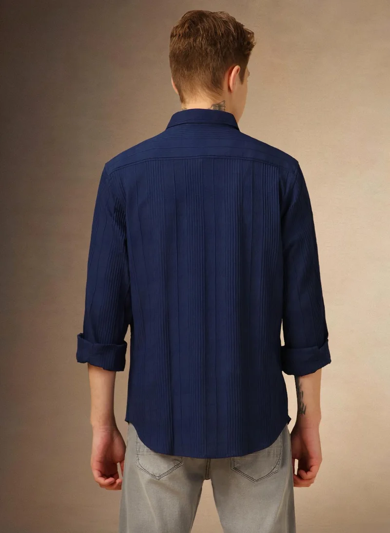 Dennis Lingo Navy Shirt For Men For Men