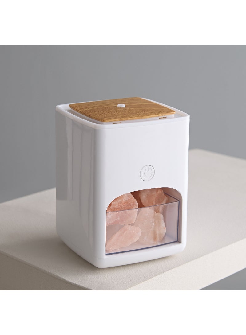 Home Box Baris Aroma Diffuser with Himalayan Salt 15 x 22 x 15 cm  - Image 1