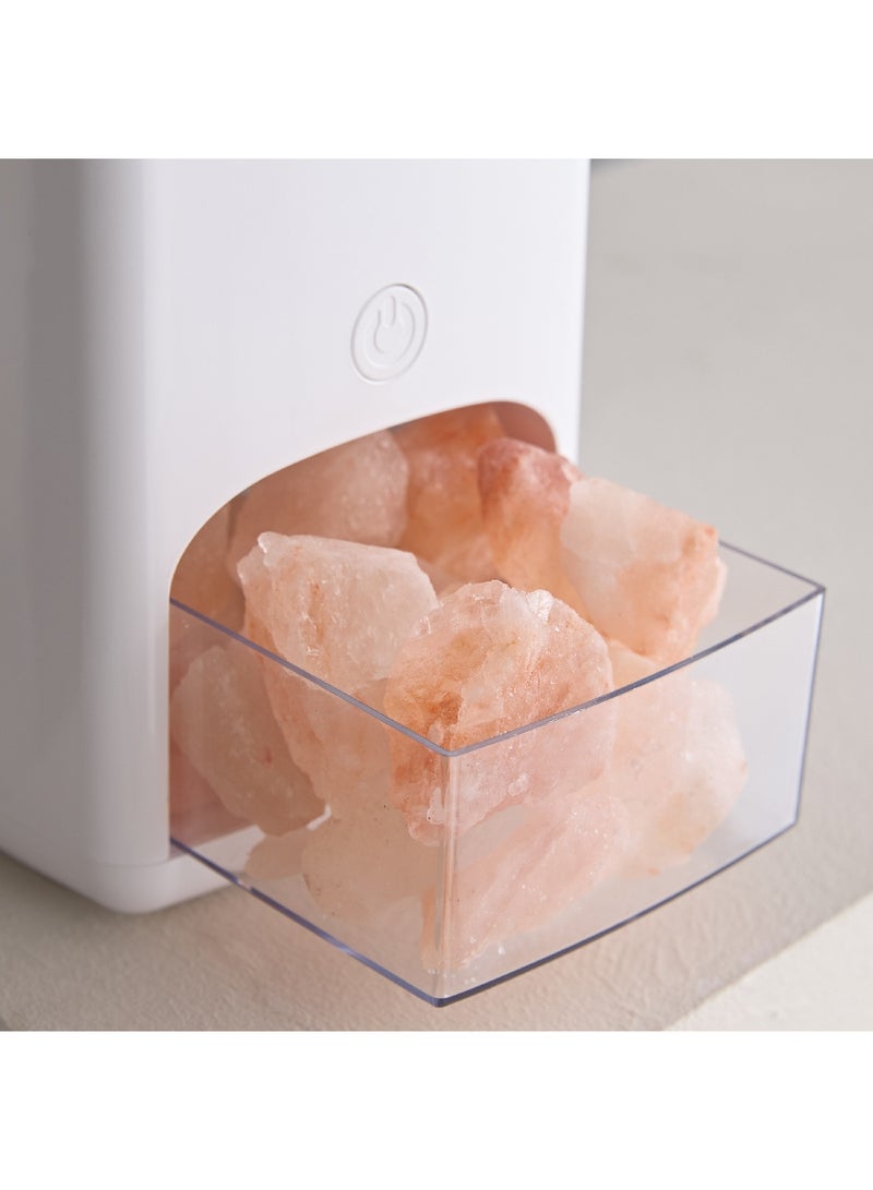 Home Box Baris Aroma Diffuser with Himalayan Salt 15 x 22 x 15 cm  - Image 3