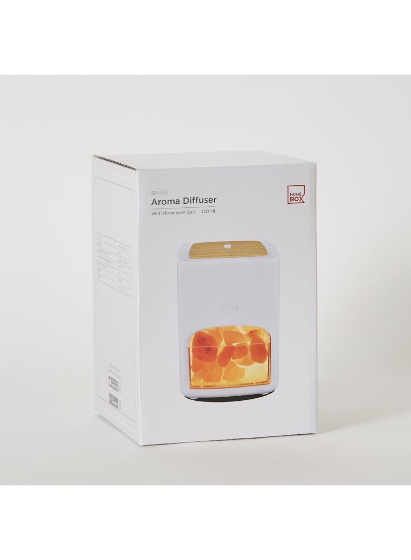 Home Box Baris Aroma Diffuser with Himalayan Salt 15 x 22 x 15 cm  - Image 5
