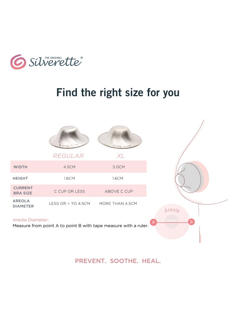 Silverette The Original Silver Nursing Cups, Regular - Image 4