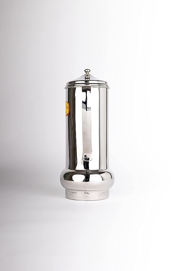 DiBha Stainless Steel Cooking Oil Dispenser Leak Proof Storage with Lid Pack of 1, Color- Silver (Capacity-1000ml) - Image 5