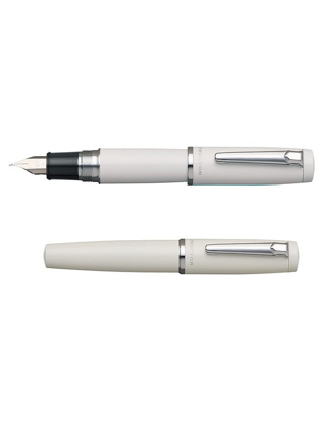 Platinum PNS-5000 3-3 Fountain Pen, Procion #3, Porcelain White, Medium Point - Image 2