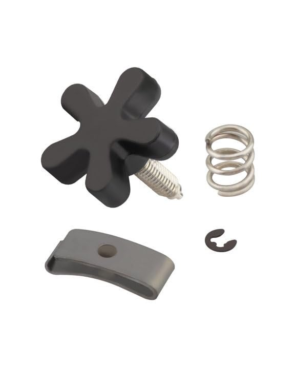 Vudajuley Throttle Thumb Tension Screw Kit Fit for Harley Davidson 19742017 Replace 5639774C 5640283A 5639474 11155 with Circlip and Spring - Image 1