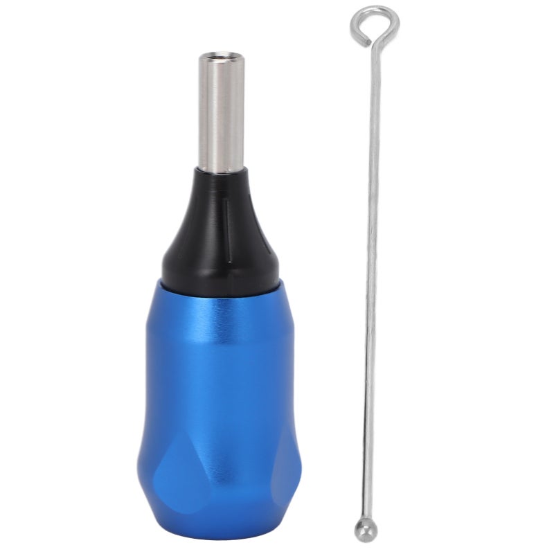 Professional Cartridge Tattoo Grips Adjustable Needle Length Aluminum Alloy Tattoo HandleBlue - Image 1
