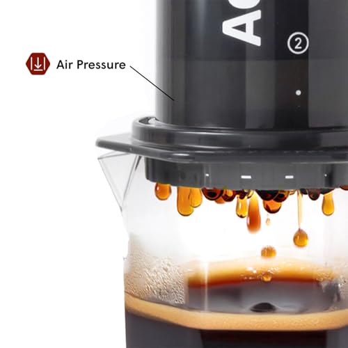 AeroPress Original XL Coffee Press, All-in-One Large French Press, Pour-Over & Espresso Style Manual Brewer, 2 Min Brew for Less Bitterness, More Flavor, Portable Coffee Maker, Travel & Camping - Image 4