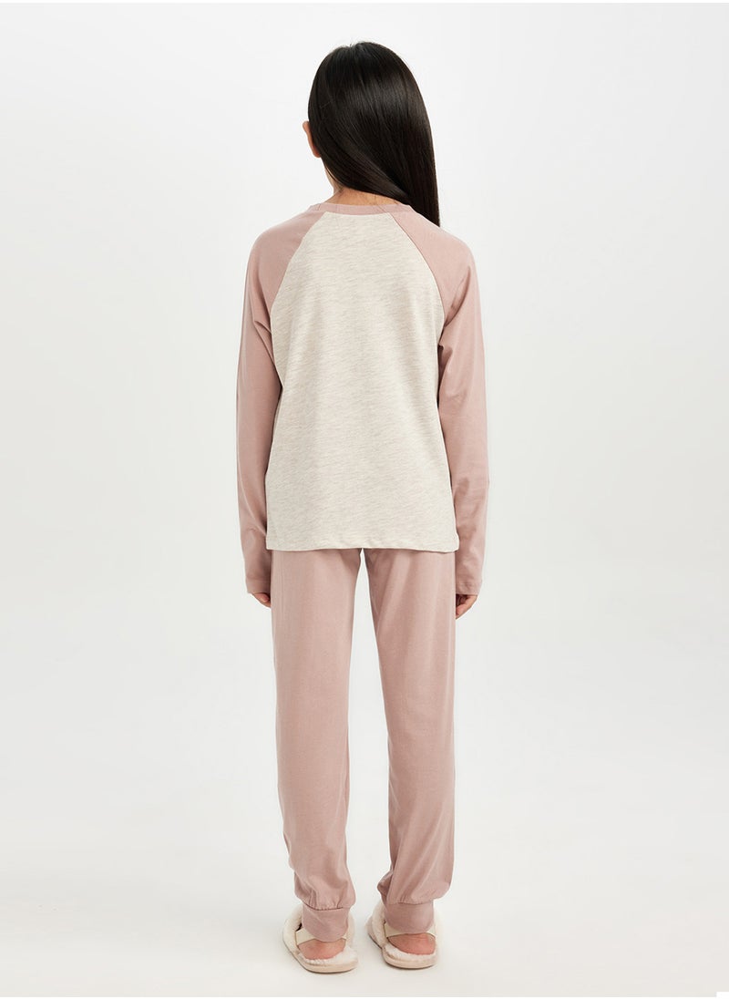 DeFacto Printed Long Sleeve Pajama Set  - Image 2