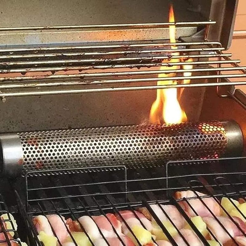 Stainless Steel Perforated Mesh Smoker Tube For Hot And Cold Smoking - Image 3